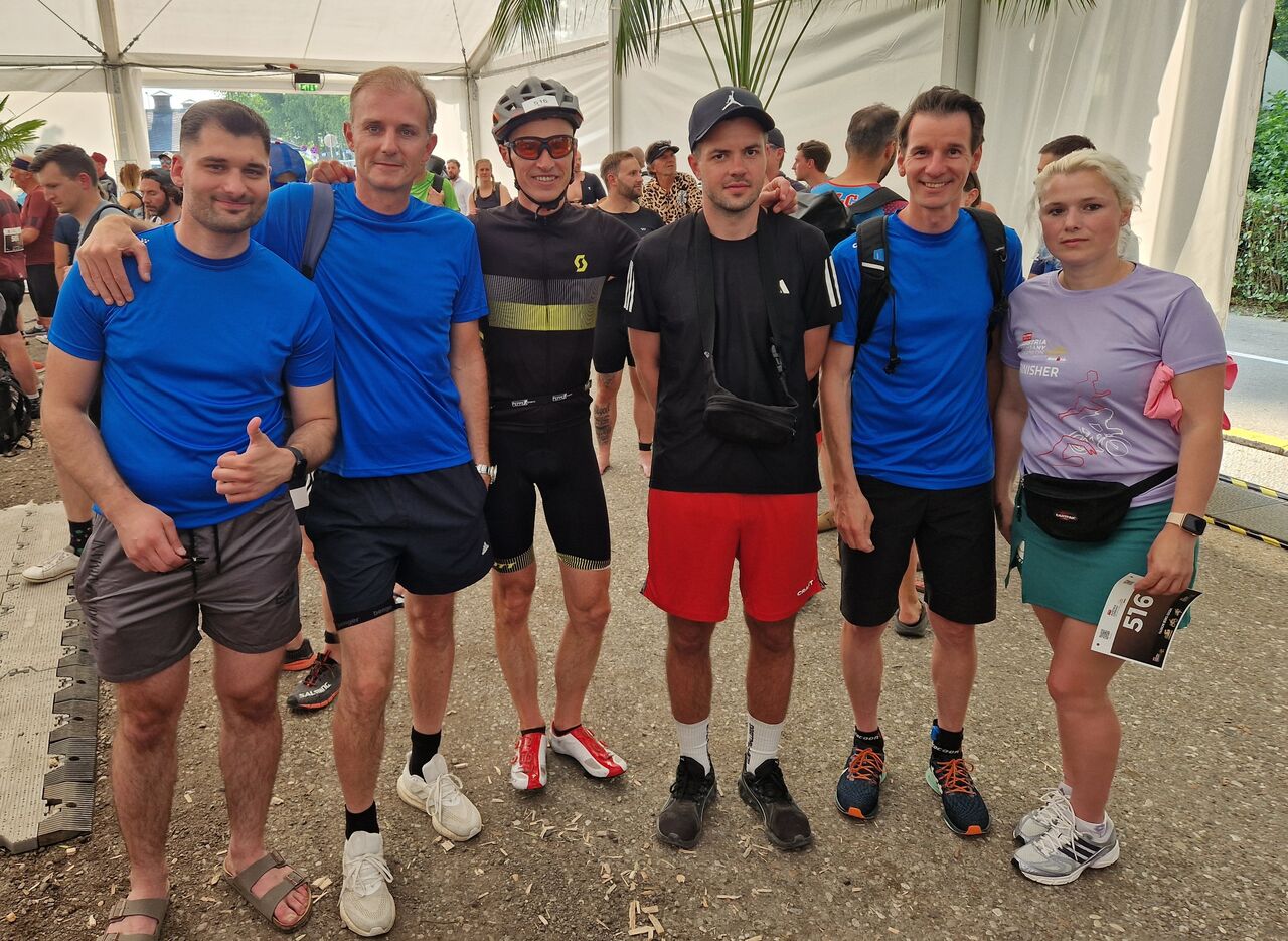 Goerner beim Company Triathlon 2025 Company Triathlon 2025 : Goerner-Teams