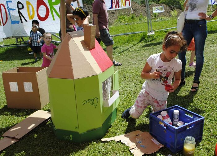 Unter diesem Motto wurde das 40. Kinder- und Familienfest im SOS-Kinderdorf in Moosburg gefeiert.