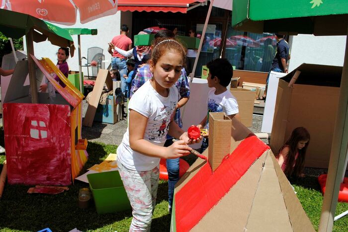 Unter diesem Motto wurde das 40. Kinder- und Familienfest im SOS-Kinderdorf in Moosburg gefeiert.