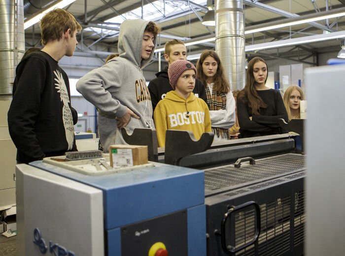 Die Oberstufe der Waldorfschule Klagenfurt und Umweltthemen.