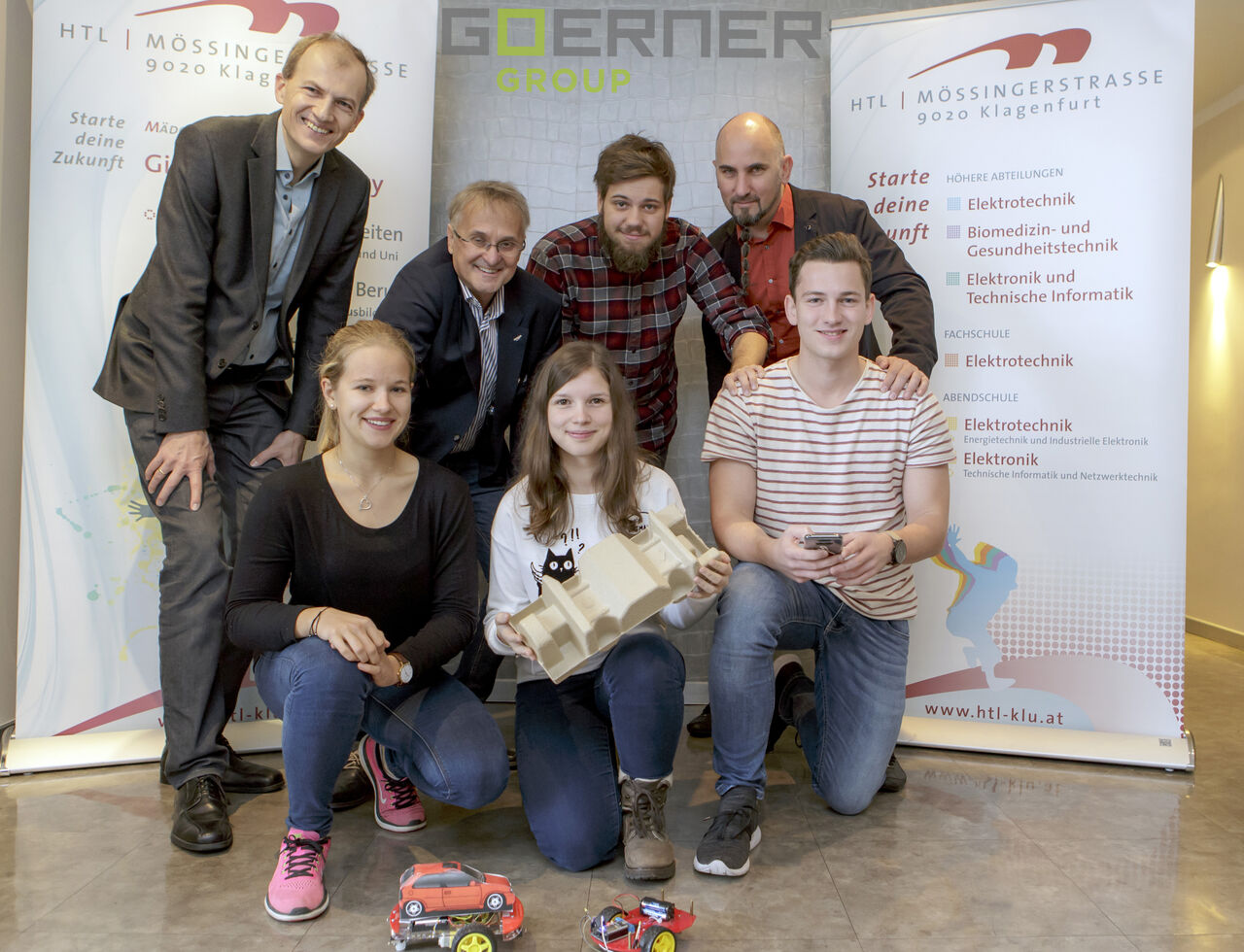 Die Oberstufe der Waldorfschule Klagenfurt und Umweltthemen.