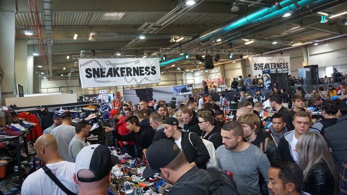 Die Showbox auf der Sneakerness Köln.