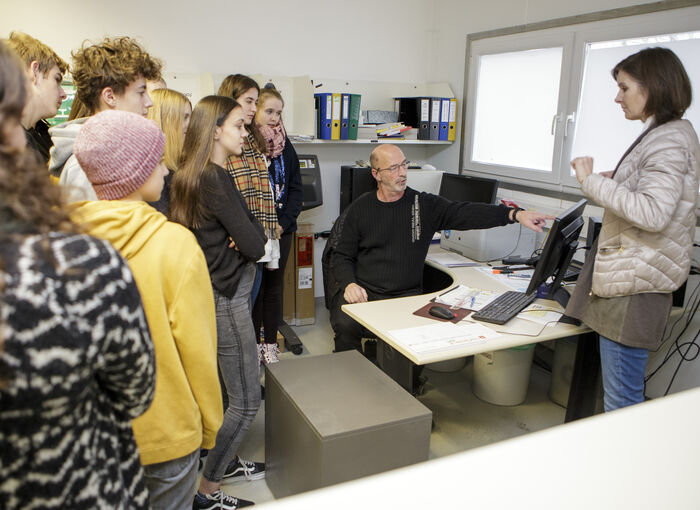 Die Oberstufe der Waldorfschule Klagenfurt und Umweltthemen.