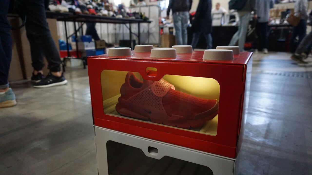 Die Showbox auf der Sneakerness Köln.