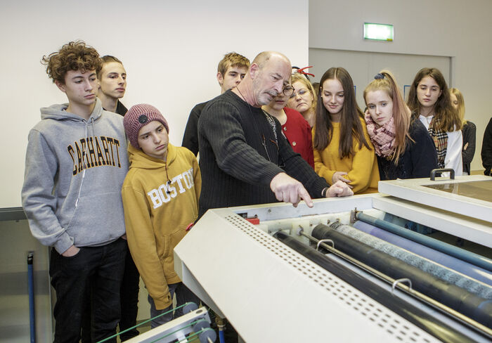 Die Oberstufe der Waldorfschule Klagenfurt und Umweltthemen.