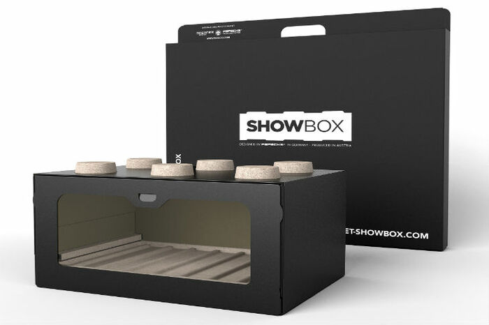Die SHOWBOX - die Revolution des Schuhkartons.